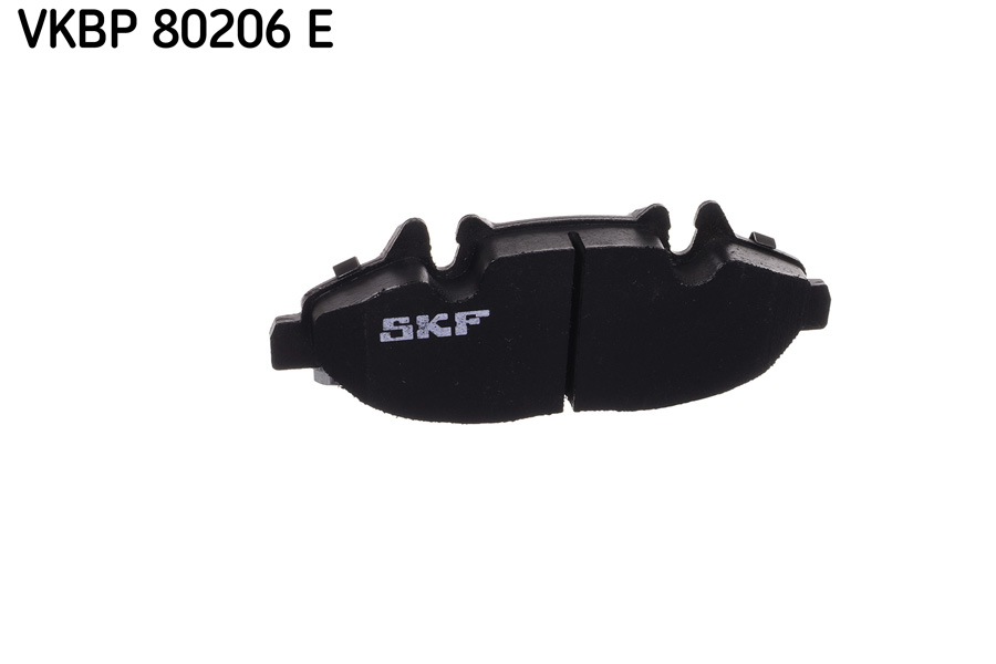 Комплект тормозных колодок, дисковый тормоз - VKBP 80206 E SKF